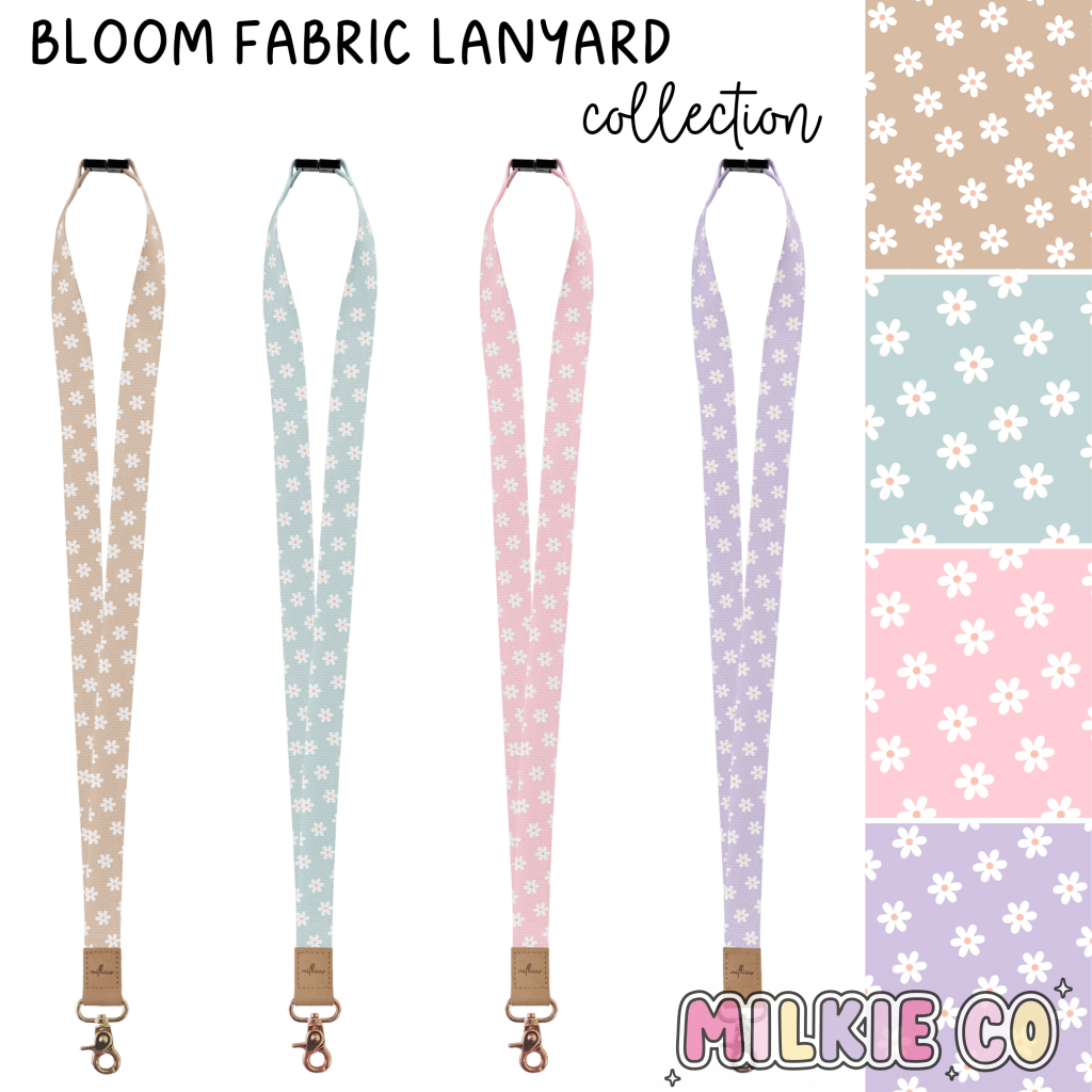 (Pre-Order) Bloom Fabric Lanyard Bundle All Products