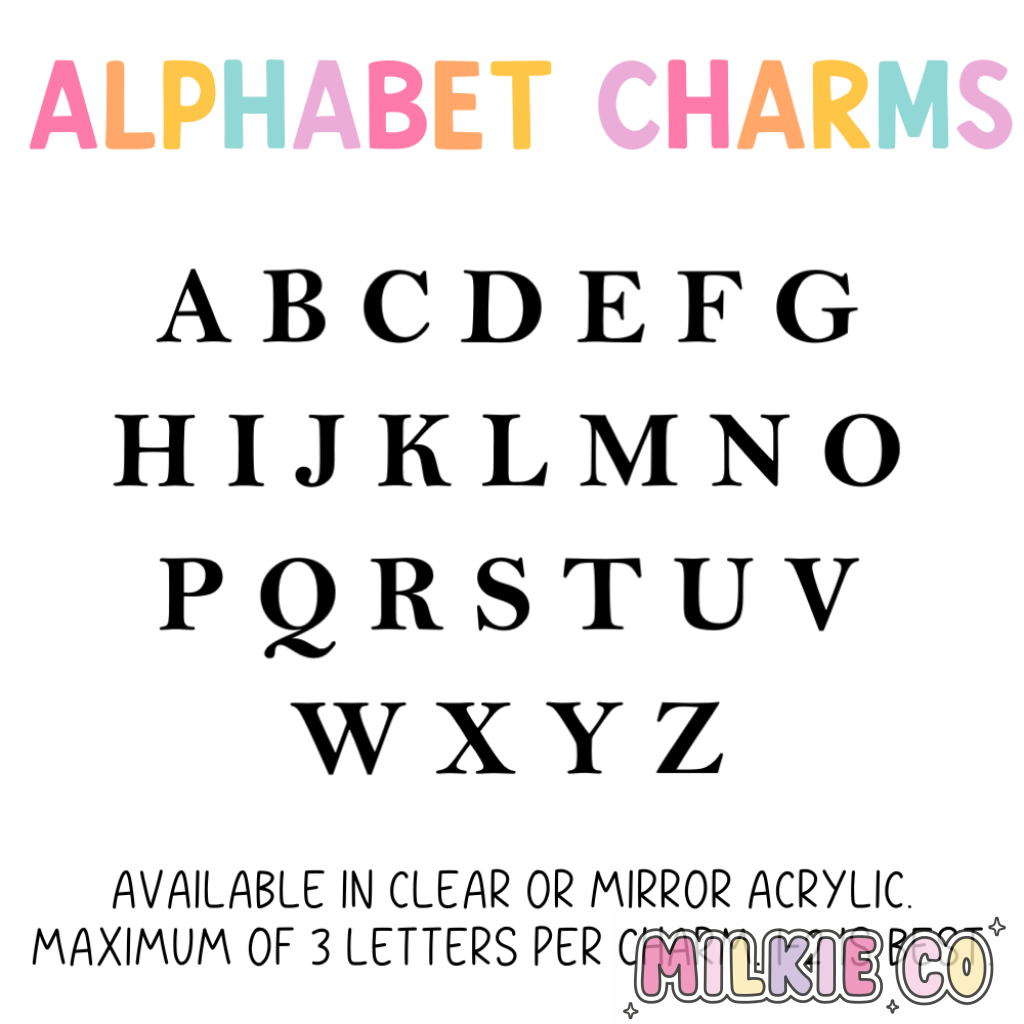 Alphabet Fabric Lanyard All Products