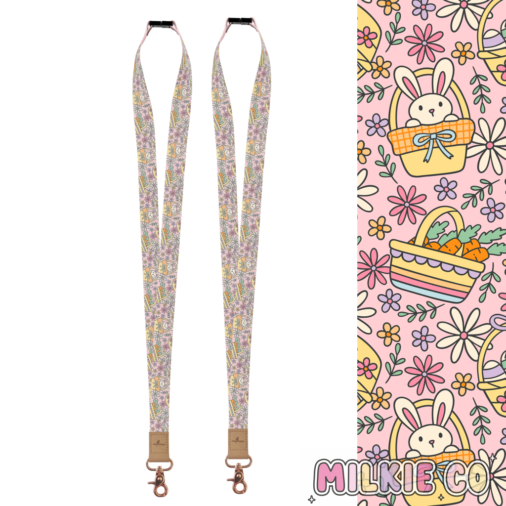 Hoppy Easter Fabric Lanyard All Products