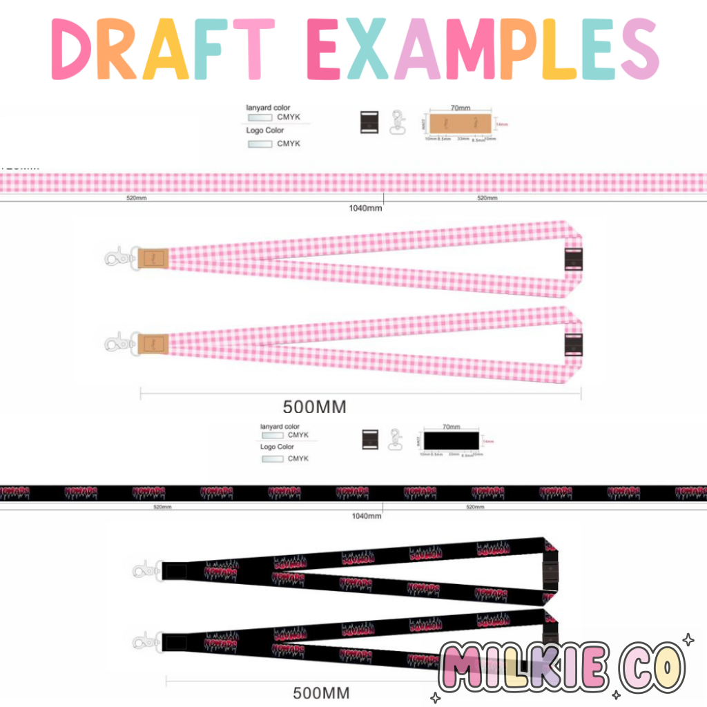 Create Your Own Fabric Lanyard (20Pcs)