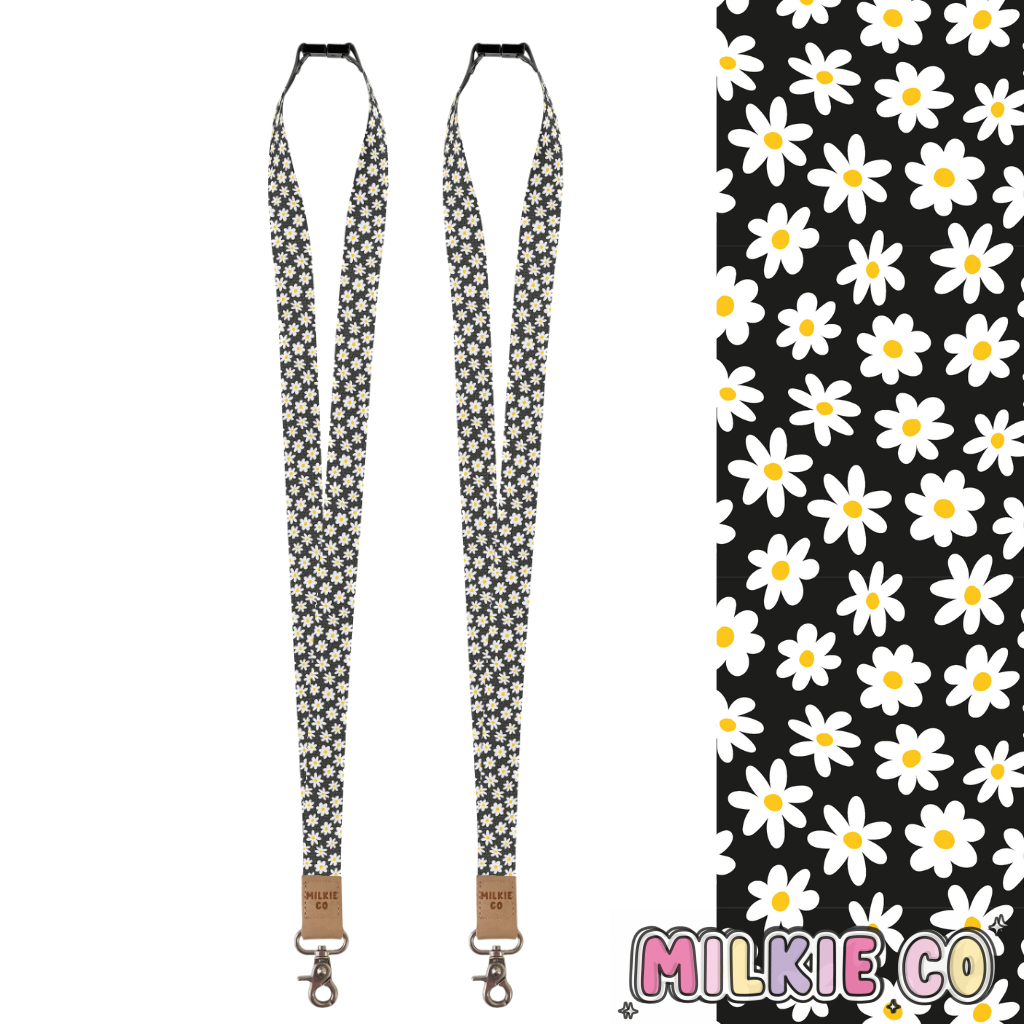 Daisy Days Fabric Lanyard All Products