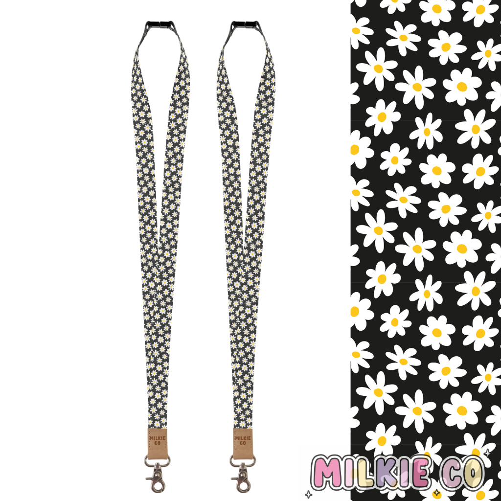 Daisy Days Fabric Lanyard All Products