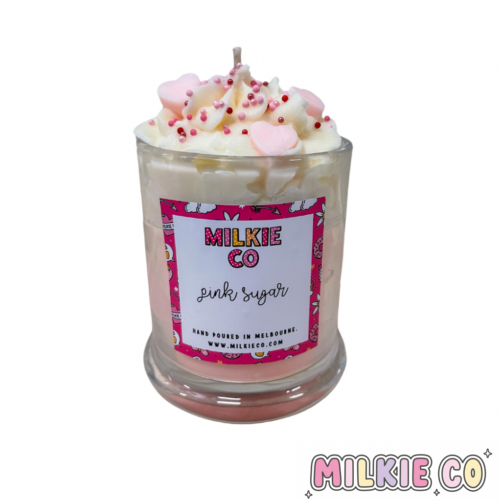 Dessert Candles Pink Sugar All Products