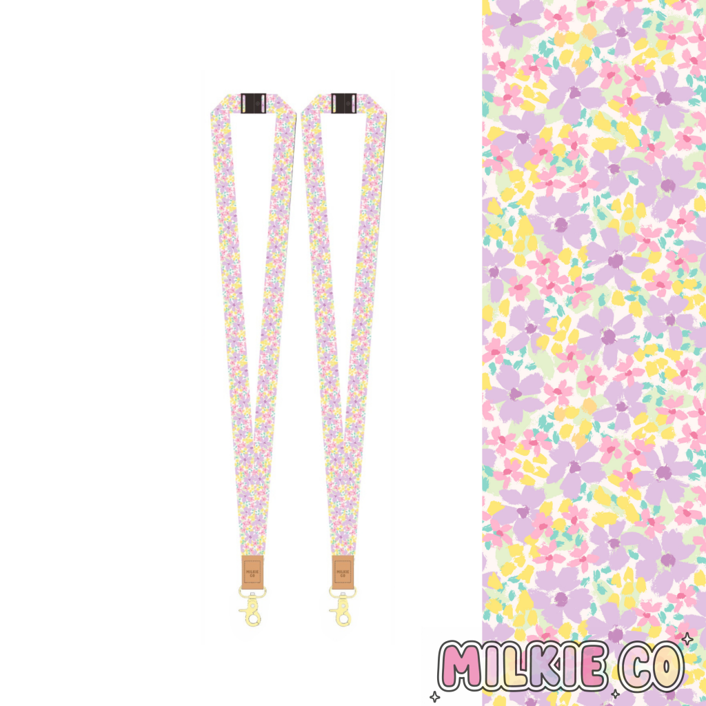 Floral Fabric Lanyard All Products