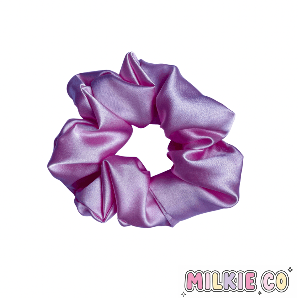 Gelato Pink Satin Scrunchie All Products