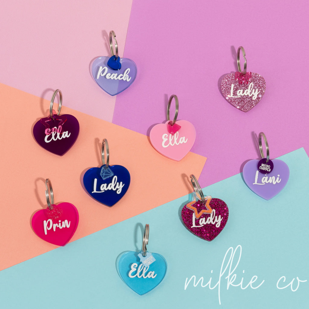 Heart Personalized Pet Tag