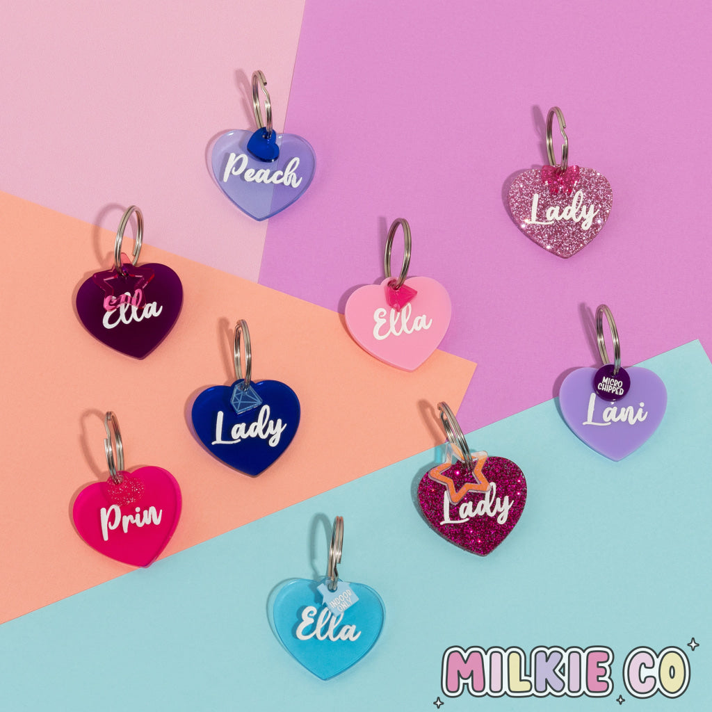 Heart Personalized Pet Tag