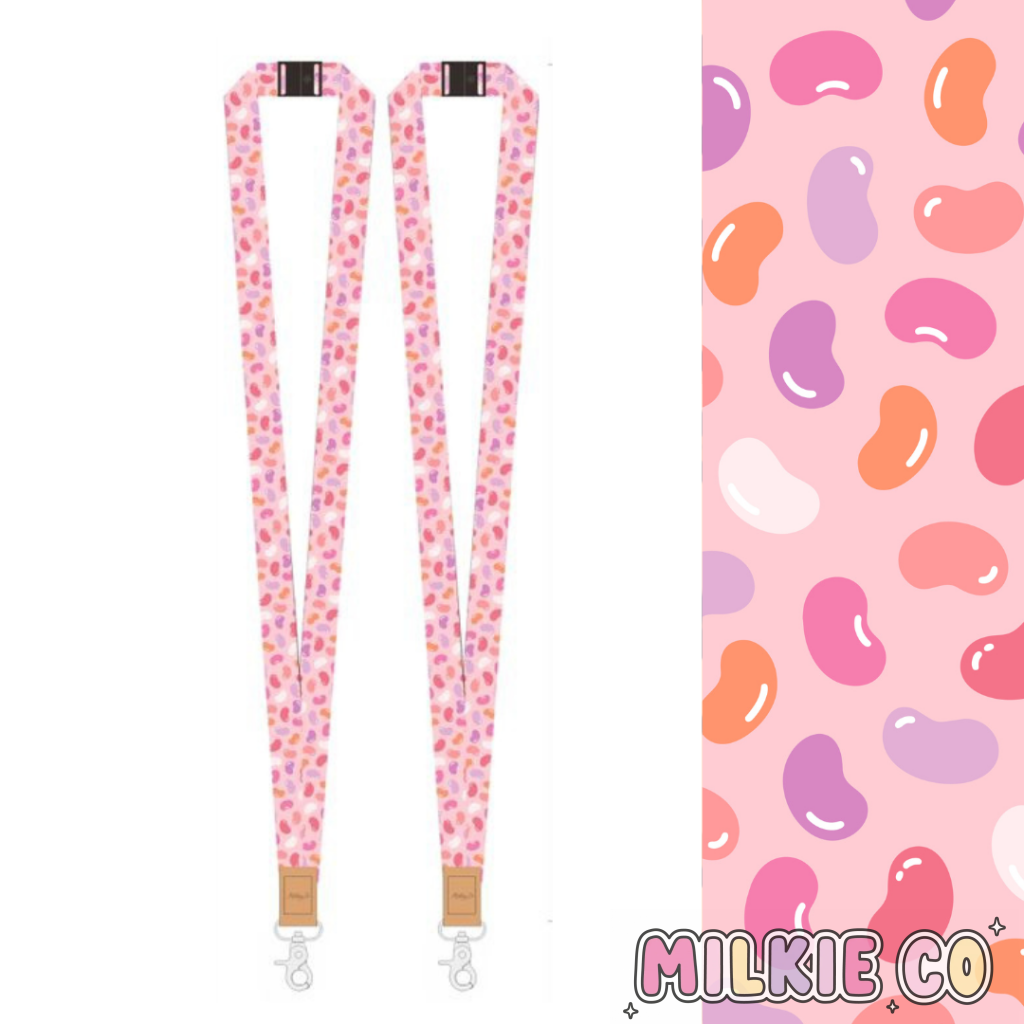 Jelly Beans Fabric Lanyard All Products