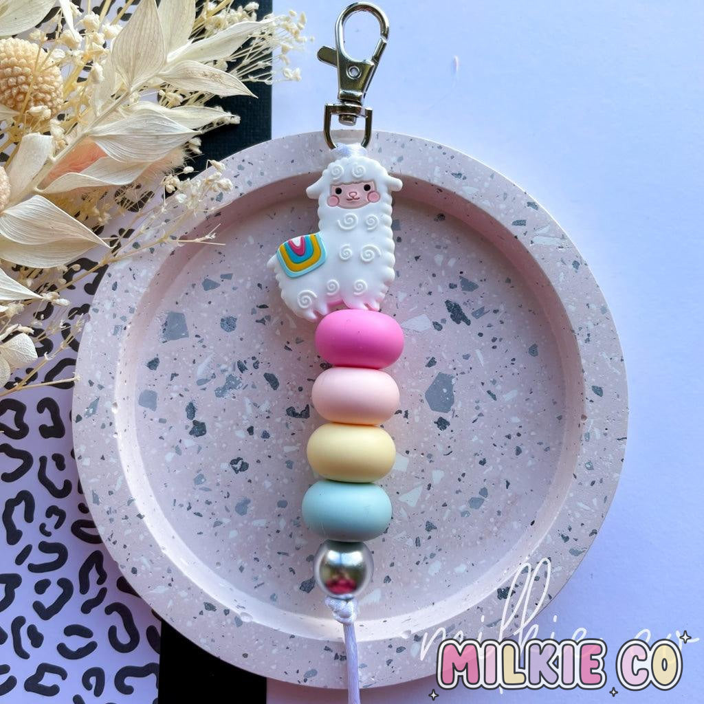 Llamanade Beaded Keychain All Products