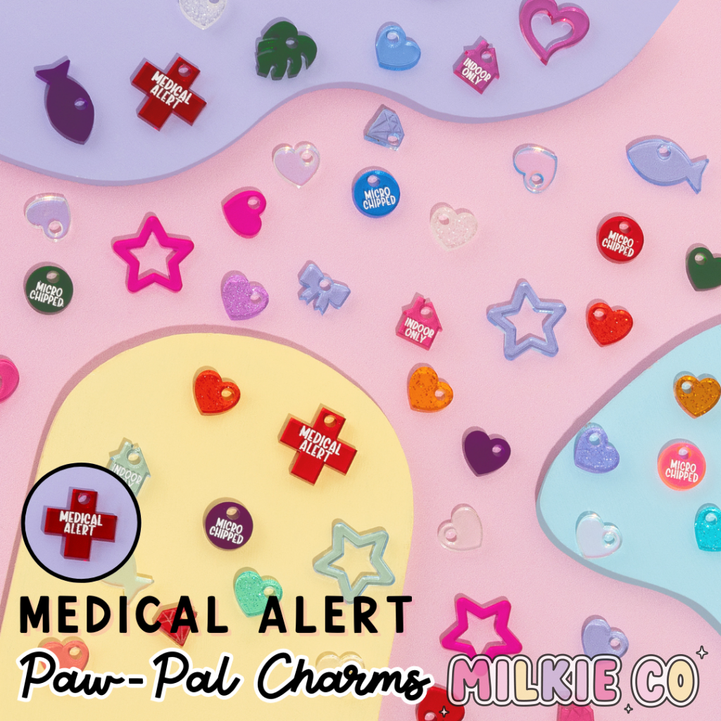 Medical Alert Paw-Pal Charm