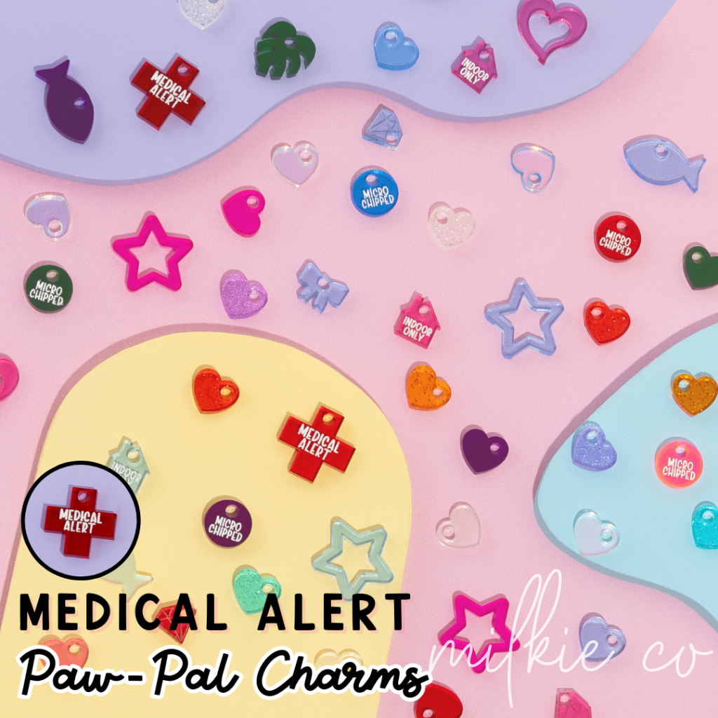 Medical Alert Paw-Pal Charm
