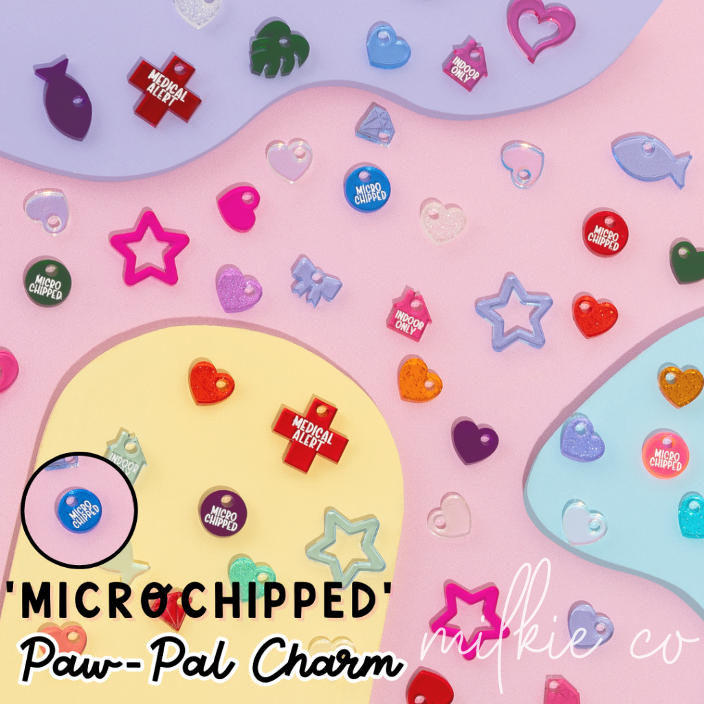 ’Microchipped’ Paw-Pal Charm