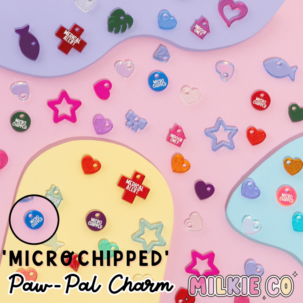 ’Microchipped’ Paw-Pal Charm