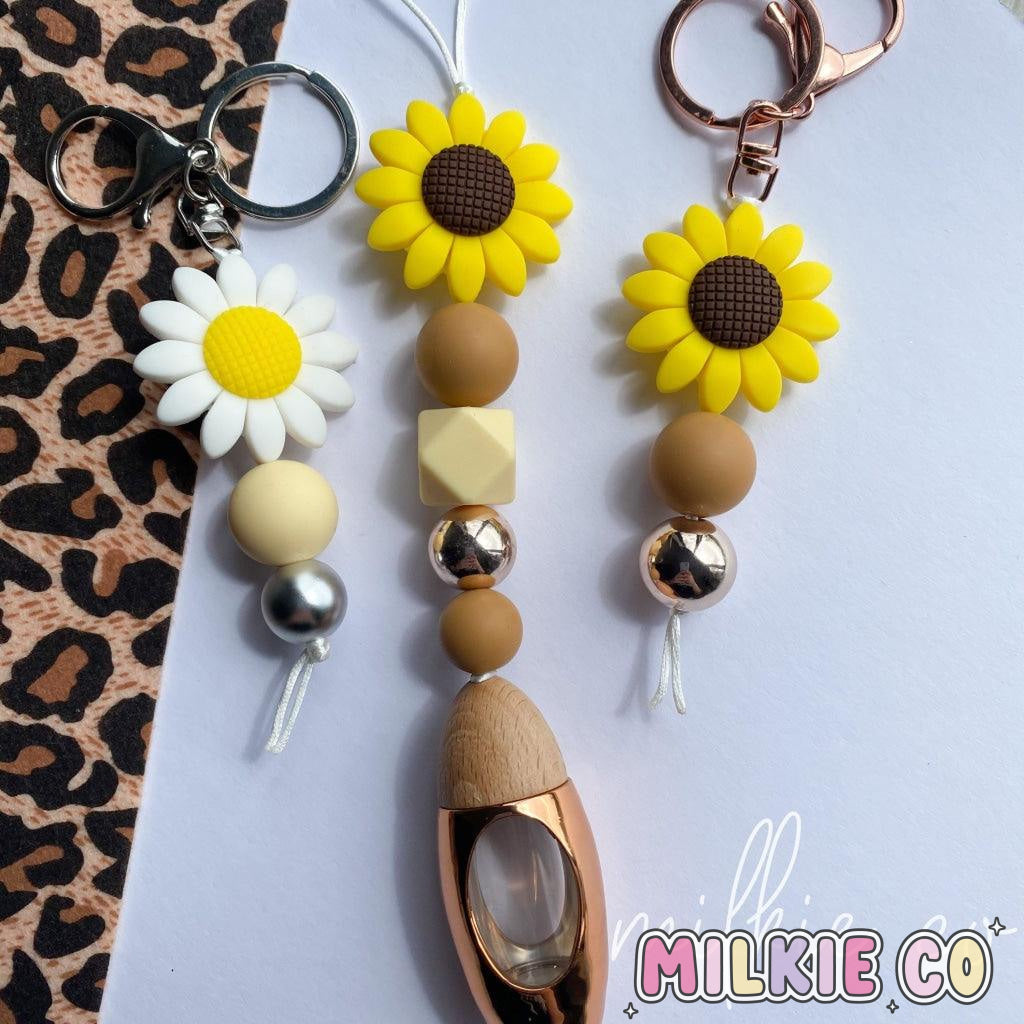 Mini Daisy Keyring - Milkie Co