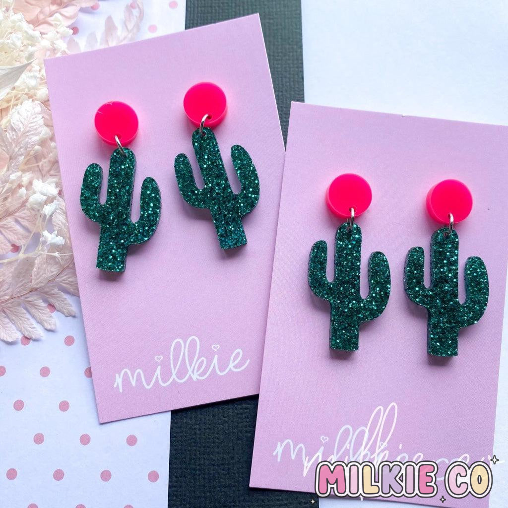 Neon Pop Cactus - Milkie Co