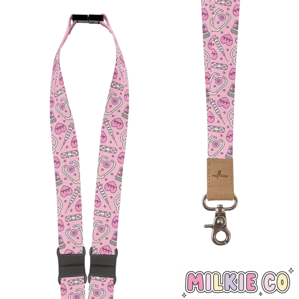 Nurse Love Fabric Lanyard All Products