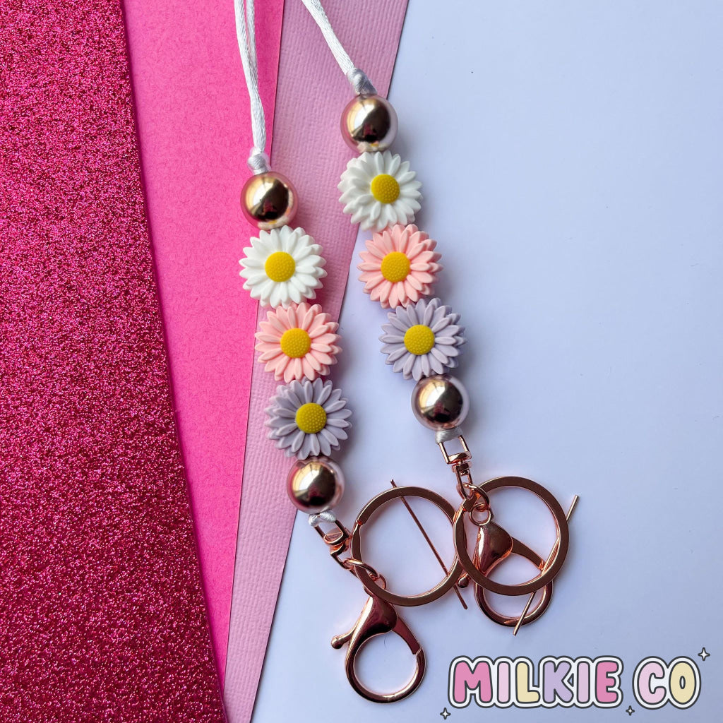 Pastel Daisy Days Lanyard All Products