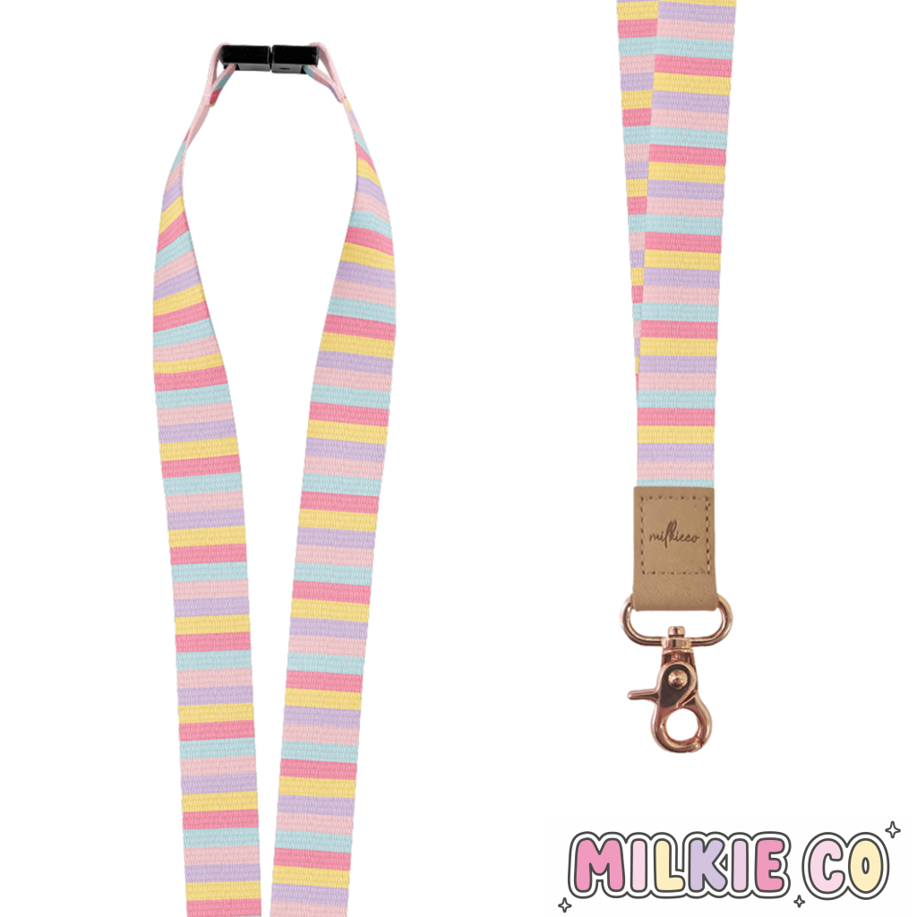 Pastel Fabric Lanyard All Products