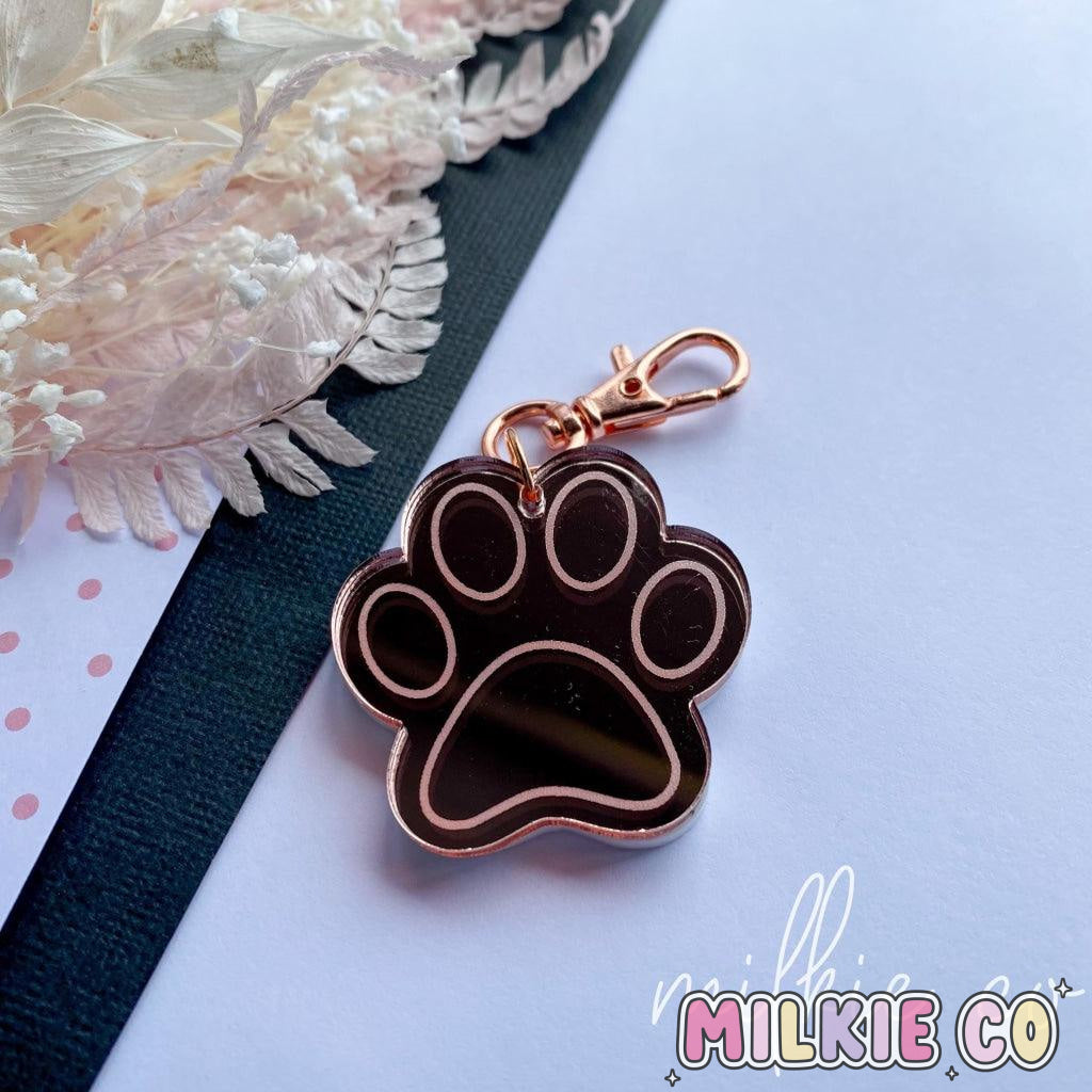 Paw Print Keyring - Milkie Co