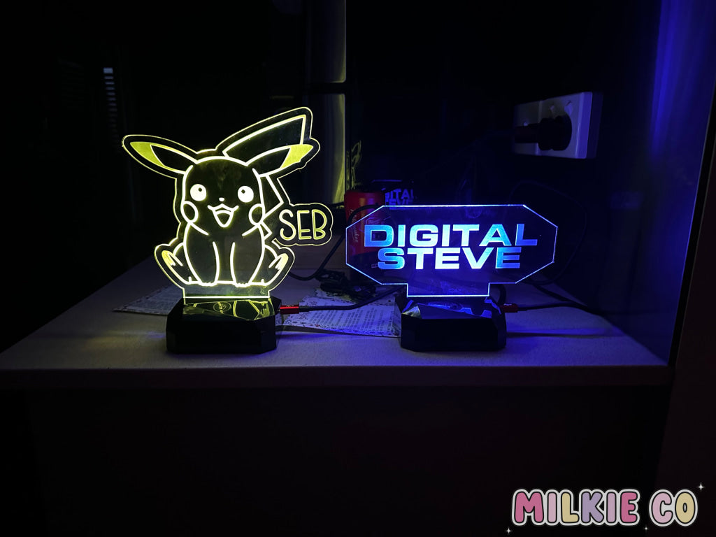 Personalised Acrylic Light