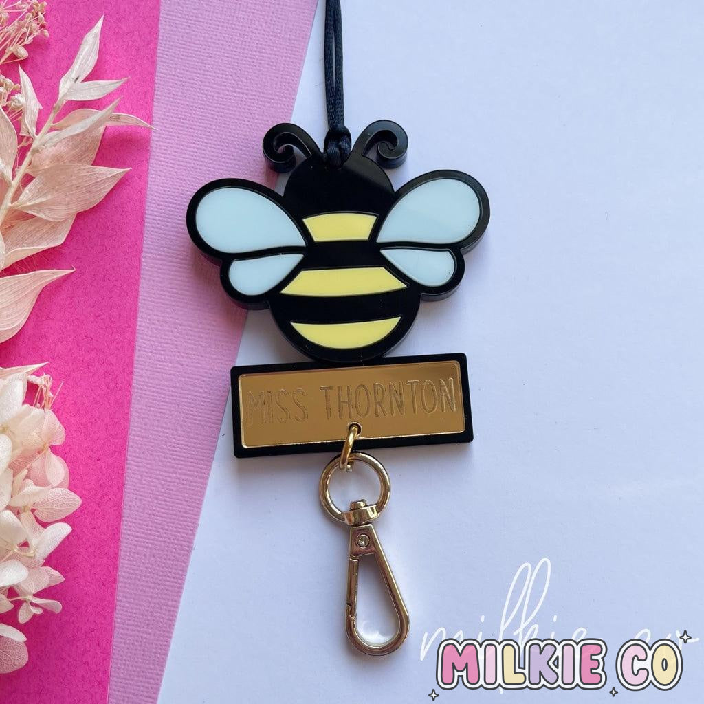 Bee Personalised Lanyard All Products