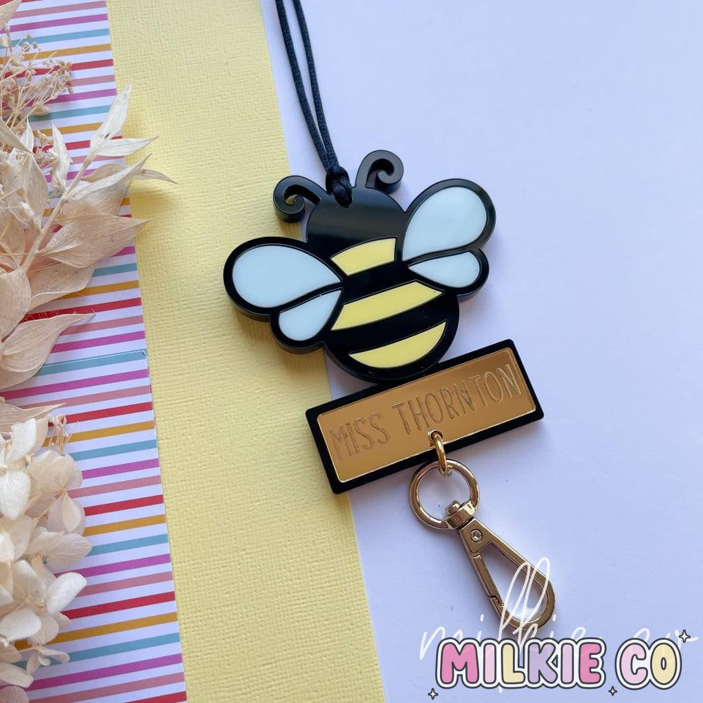 Bee Personalised Lanyard All Products