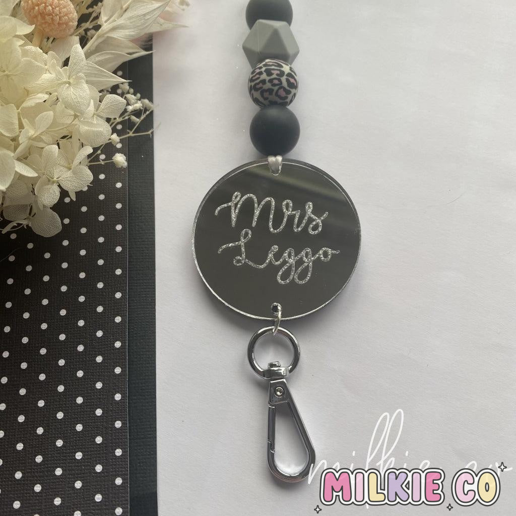 Circle Personalised Lanyard All Products