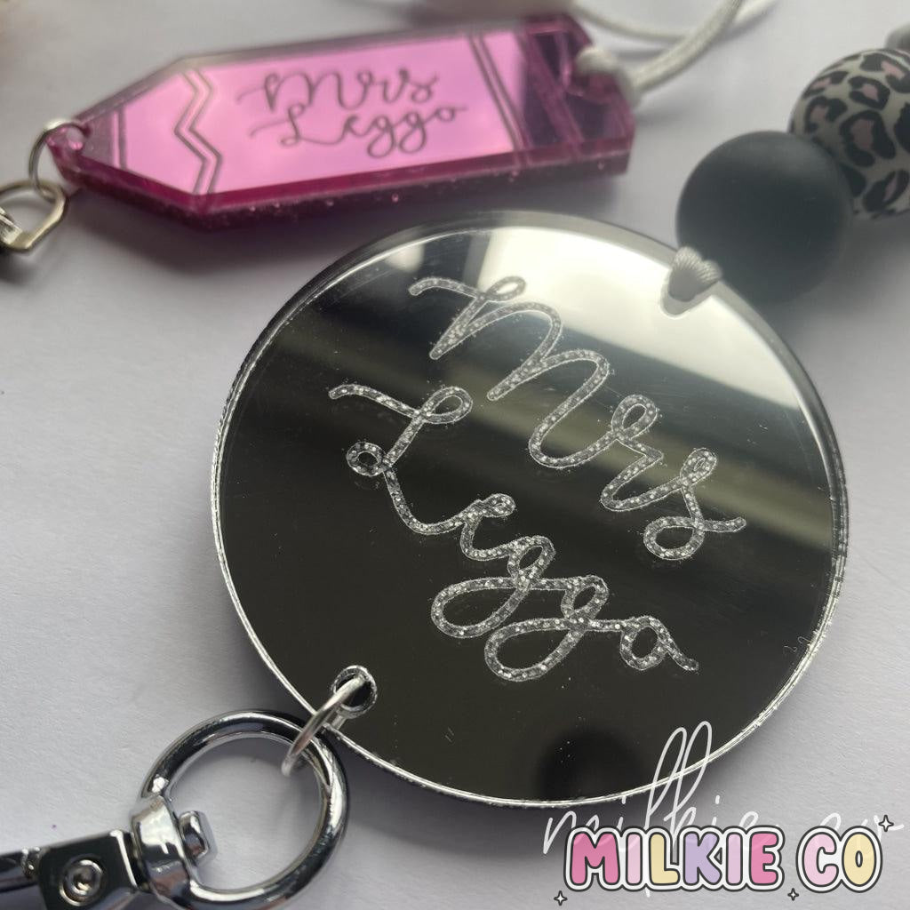 Circle Personalised Lanyard All Products