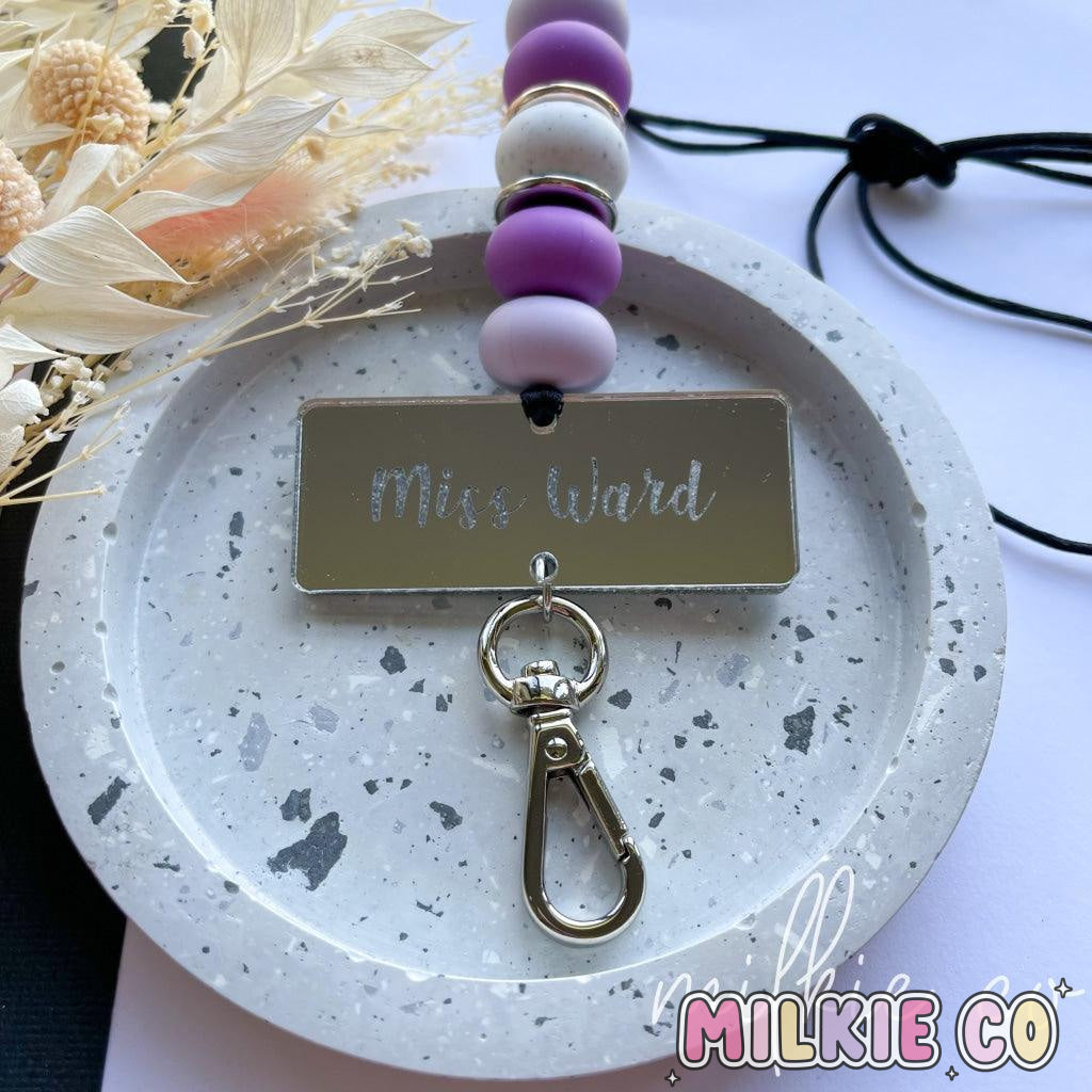 Violet Personalised Lanyard All Products