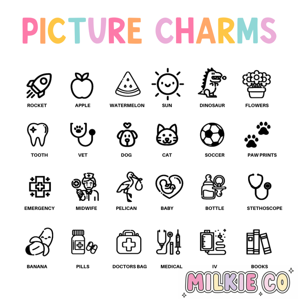 Picture Charms (20Mm)