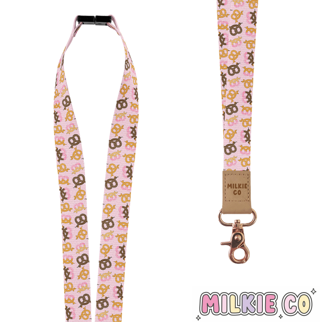 Pretzel Fabric Lanyard All Products