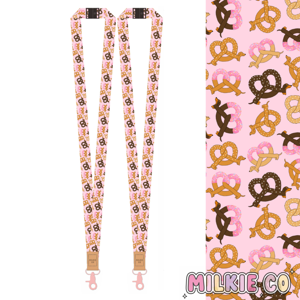 Pretzel Fabric Lanyard All Products