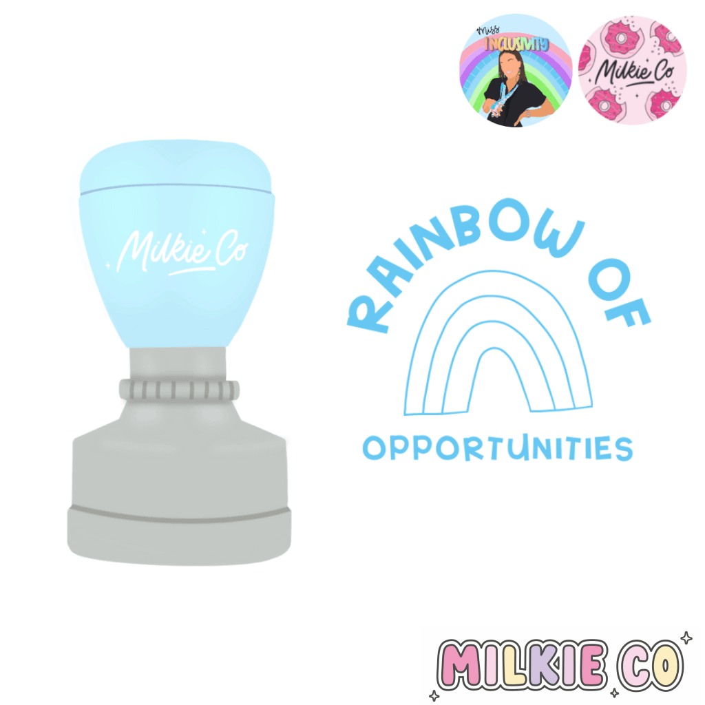 Rainbow Of Opportunities Stamp