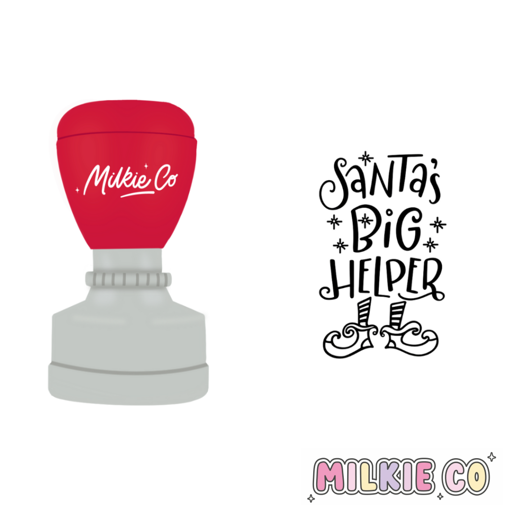 Santas Big Helper Stamp