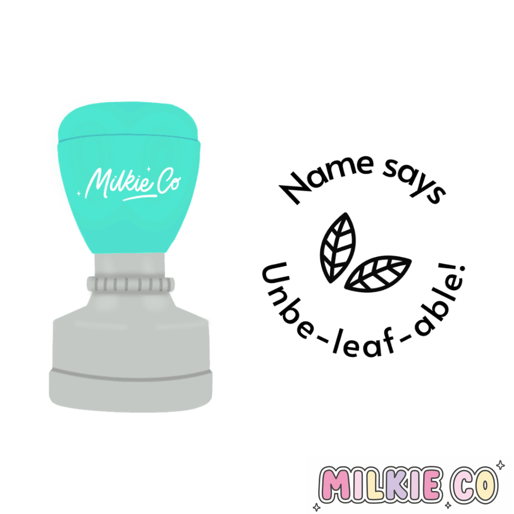 Unbe-Leaf-Able Stamp