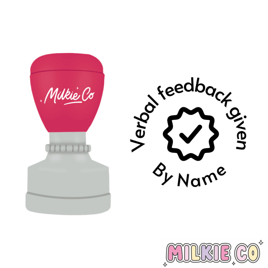 Verbal Feedback Stamp