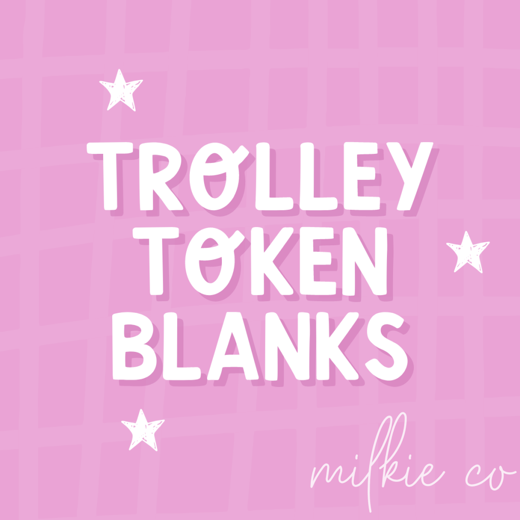 Wholesale Box: Trolley Tokens Blanks