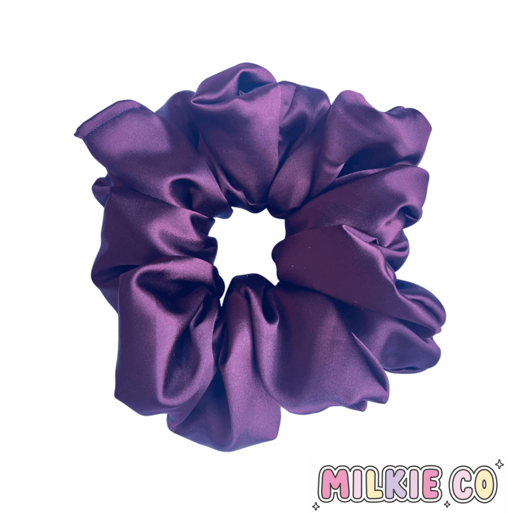 Xxl Coffee Satin Scrunchie All Products