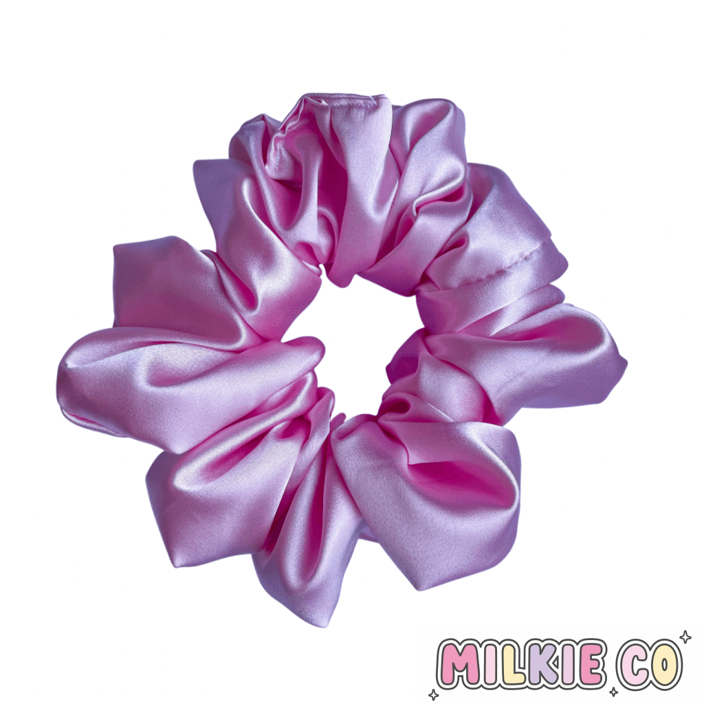 Xxl Gelato Pink Satin Scrunchie All Products