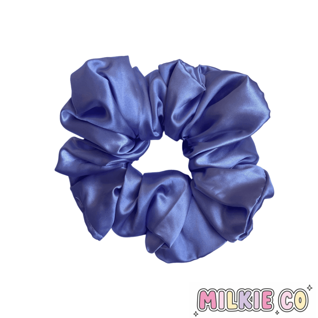 Xxl Lilac Satin Scrunchie All Products