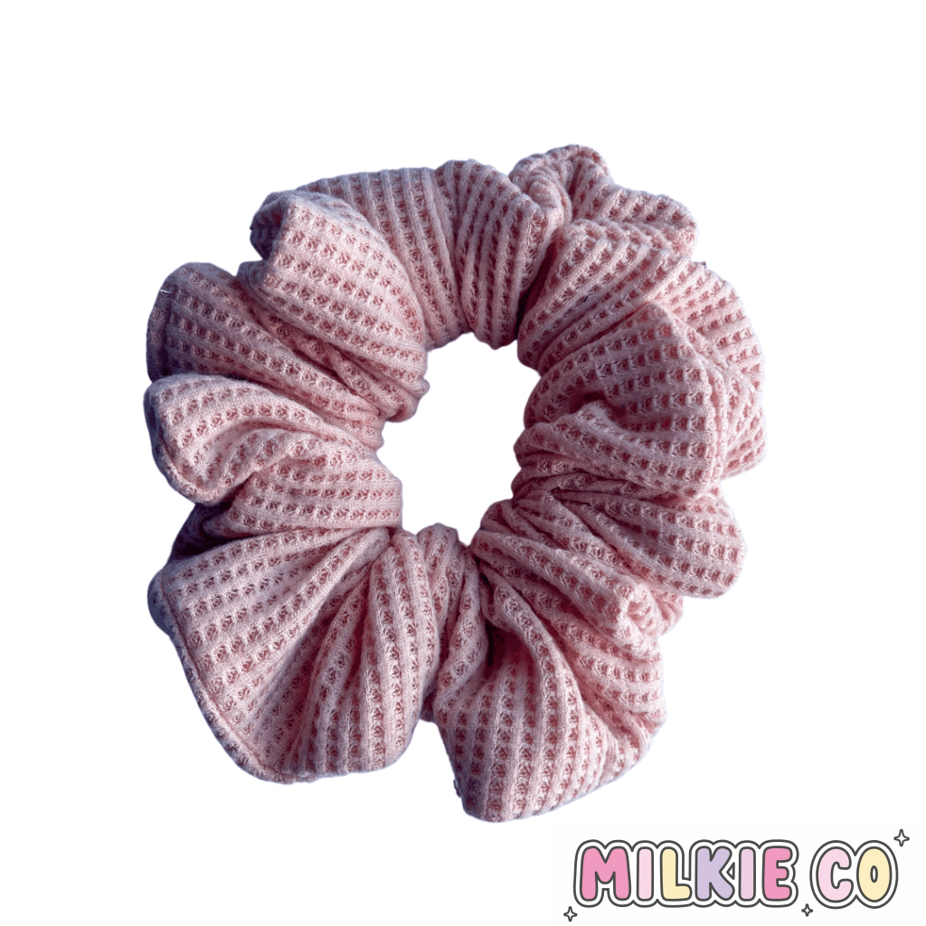 Xxl Peach Waffle Scrunchie All Products