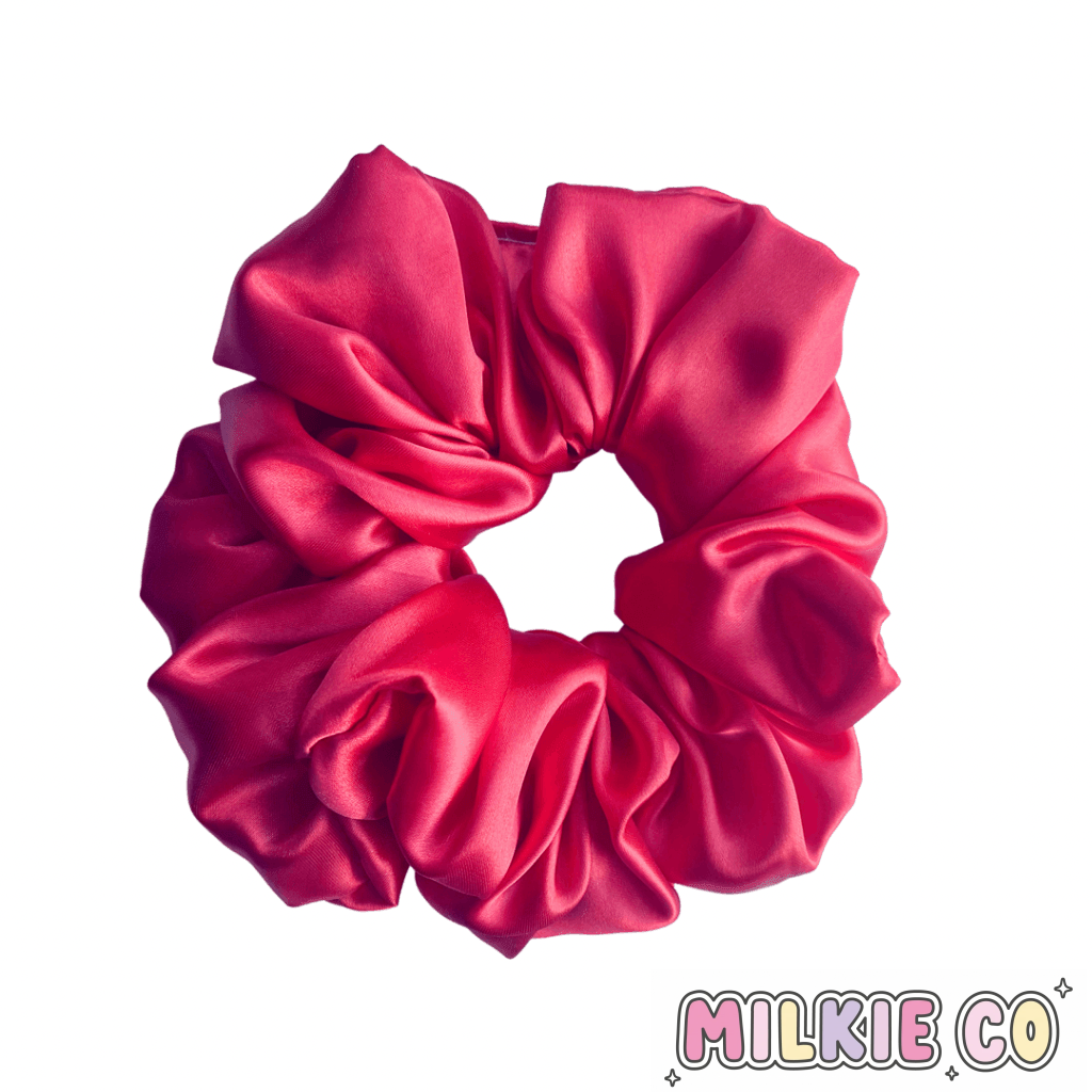 Xxl Ruby Satin Scrunchie All Products